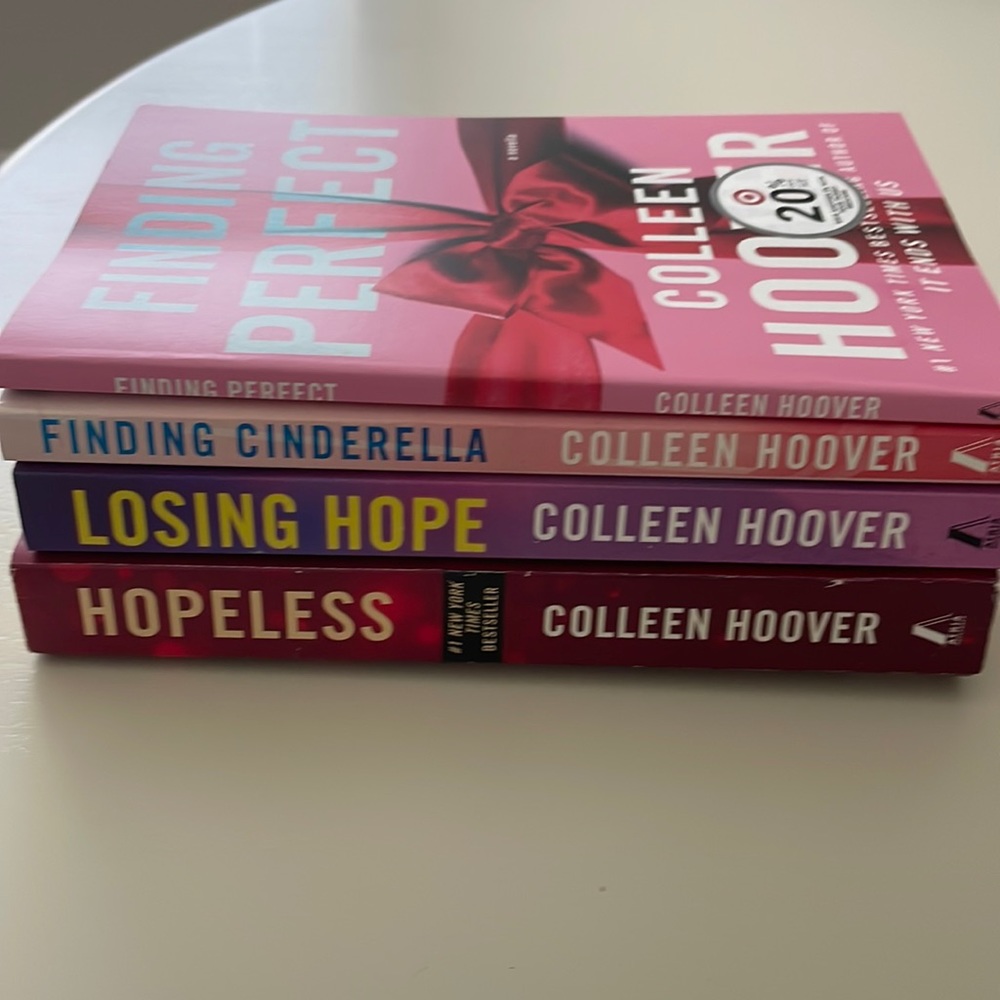 Colleen Hoover Hopeless Series books (set of 4)